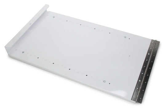Wing Holder - Roof Mount - Top Wing - Aluminum - White Powder Coat - Kit