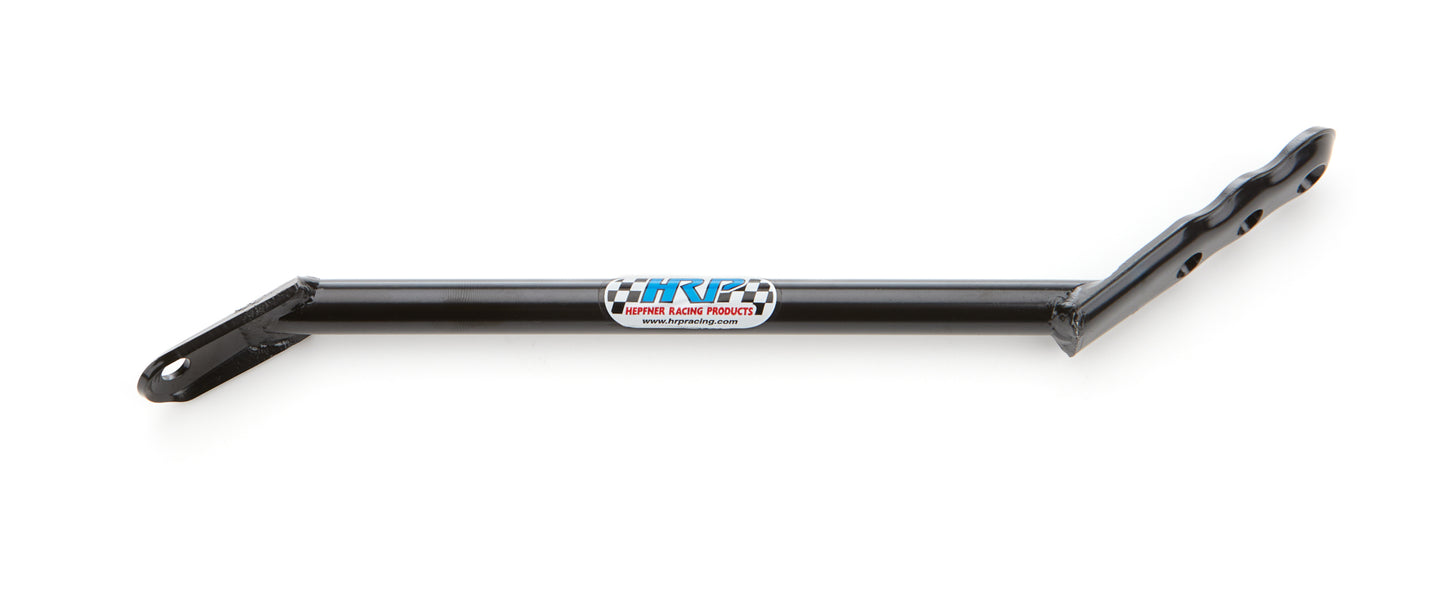 Wing Strap - Nose - Rear - Eagle Style - Adjustable - 10.25 to 8.75 in Adjustable Height - Chromoly - Black Powder Coat - Each