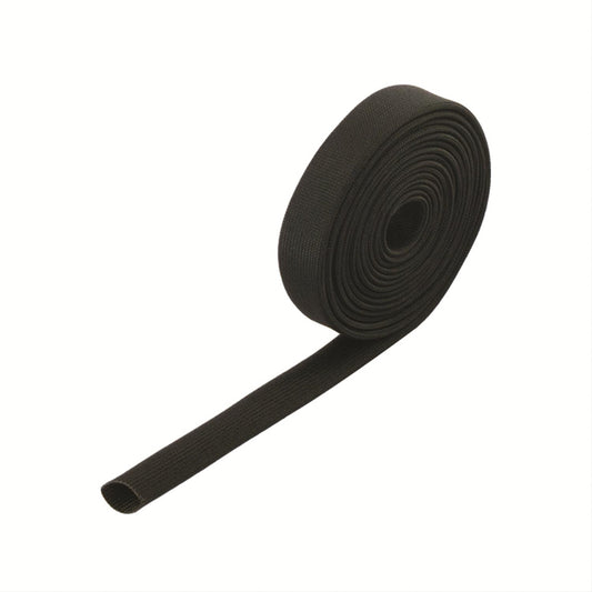 Hose and Wire Sleeve - Hot Rod Sleeve - 3/8 in ID - 10 ft Roll - 1100 Degrees - Fiberglass - Black - Each
