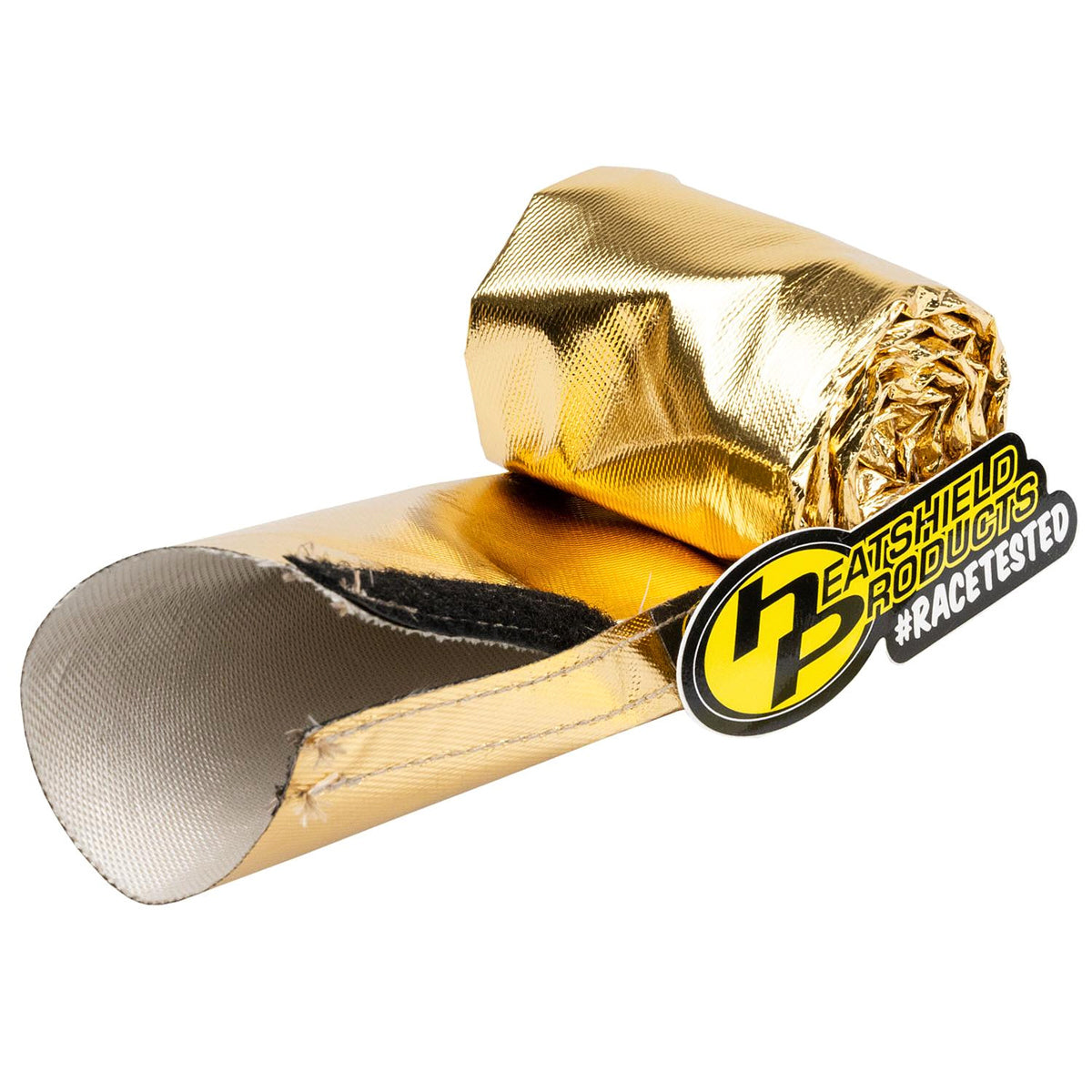 Hose and Wire Sleeve - Cold Gold Sleeve - 2 in ID - 3 ft Roll - 1100 Degrees - Fiberglass - Gold - Each