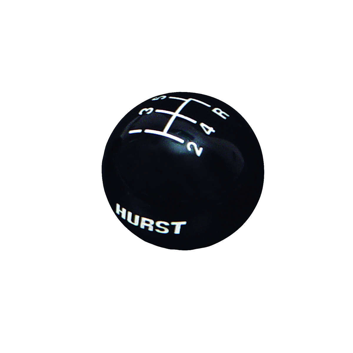 Shifter Knob - 3/8-16 in Thread - Plastic - Black - 5 Speed - Universal - Each