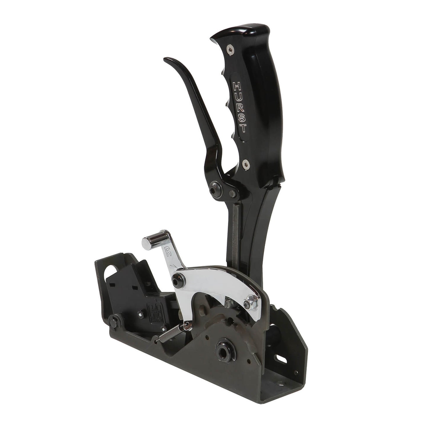 Shifter - Quarter Stick Pistol Grip - Automatic - Floor Mount - Forward Pattern - 5 ft Cable - Hardware Included - GM 700R4 / 4L60 / 4L60E / 4L80E - Kit