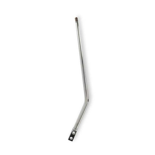 Shifter Stick - Single Bend - 16 in - 3/8-16 in Thread - Steel - Chrome - Universal - Each