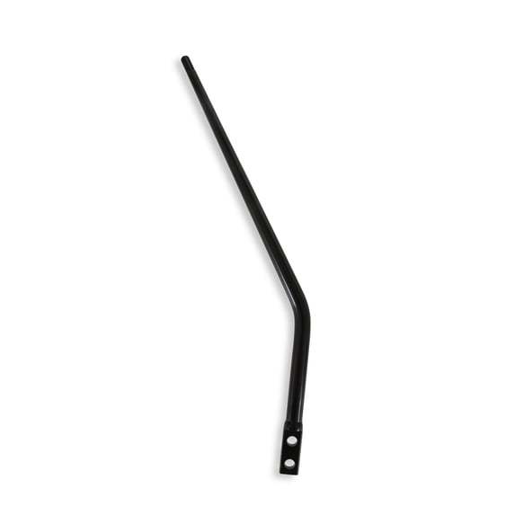 Shifter Stick - Single Bend - 16 in - 3/8-16 in Thread - Steel - Black Powder Coat - Universal - Each