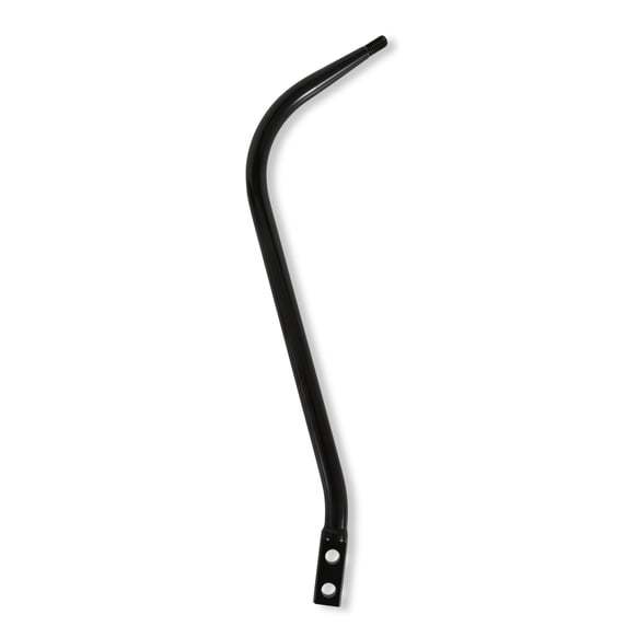 Shifter Stick - Double Bend - 16.5 in - 3/8-16 in Thread - 4-1/2 in Set-Back - Steel - Black Powder Coat - Universal - Each