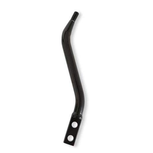 Shifter Stick - Double Bend - 8.6 in - 3/8-16 in Thread - 2-1/2 in Set-Back - Steel - Black Powder Coat - Universal - Each