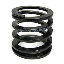 Coil Spring - Take Up - 2.5 in ID - 3.5 in Length - 300 lb/in Spring Rate - Steel - Blue Powder Coat - Each
