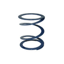 Coil Spring - Take Up - 2.5 in ID - 4 in Length - 25 lb Spring Rate - Steel - Blue Powder Coat - Each