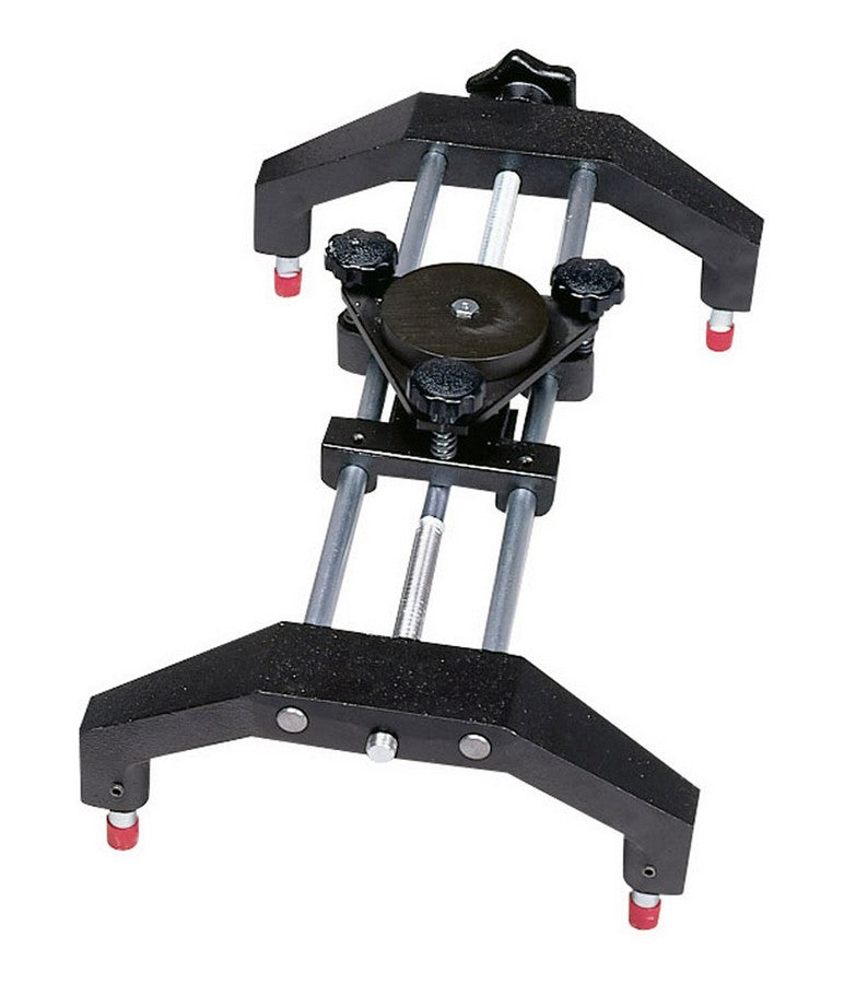 Caster / Camber Gauge Adapter - Rim Clamp - Steel - Black Paint - Universal - Each