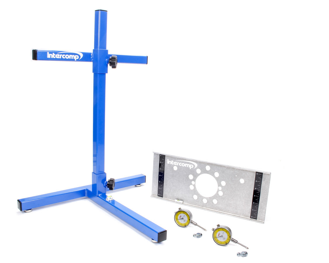 Bump Steer Gauge - Adjustable Stand - Analog - 5-Bolt / Wide 5 Wheel Plate - Kit