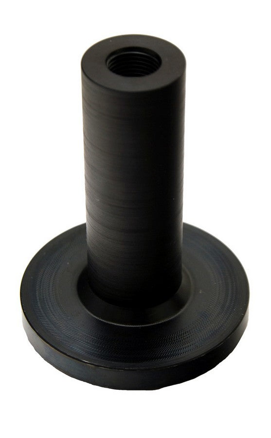 Caster / Camber Gauge Adapter - 5/16-18 in Gauge Bolt to 3/4-16 in Thread - Steel - Black Oxide - Ford Spindle - Each