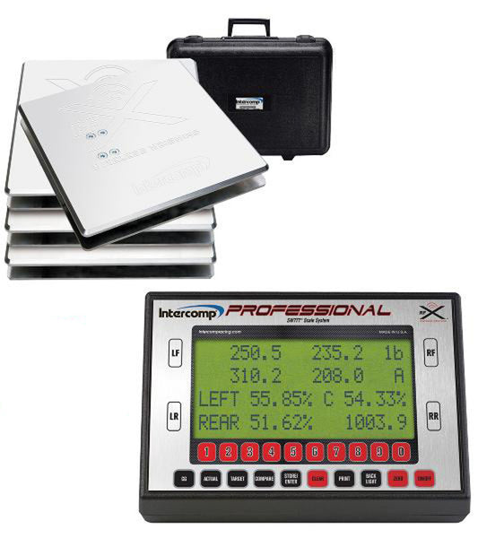 Vehicle Scale - SW777RFX - Electric - 10 in Square - 1600 lb Capacity Pad - Bluetooth / Wireless - Aluminum - Natural - Kit
