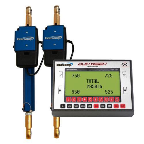 Suspension Loadstick - 3000 lb Capacity - 15 to 20-1/4 in Adjustment Range - Wireless Display - Pair