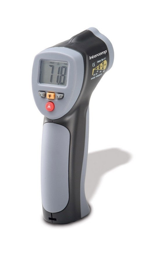 Pyrometer - Infrared Laser - Minus 58-1022 Degrees Fahrenheit - Storage Pouch - Each