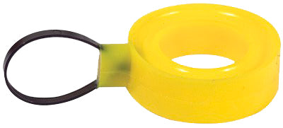 Spring Rubber - Soft - 2.5 to 2.625 in Springs - 1.25 in Height - Polyurethane - Yellow - Each