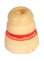 Bump Stop - 2.25 in Tall - 1.93 in OD - Soft - Polyurethane - Red - Each