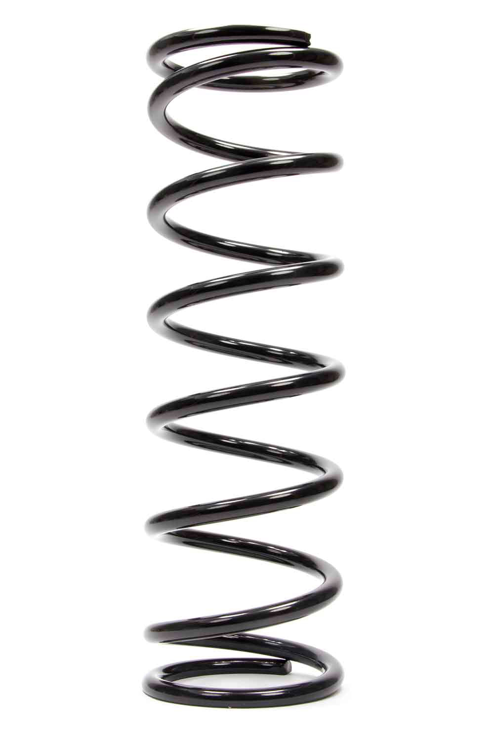 Coil Spring - Conventional - 5 in OD - 16 in Length - 150 lb/in Spring Rate - Rear - Steel - Black Powder Coat - Each