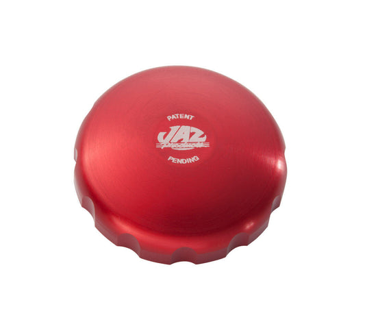 Fuel Cell Filler Cap - Twist Lock - 2-5/8 in ID - Aluminum - Red Anodized - Each