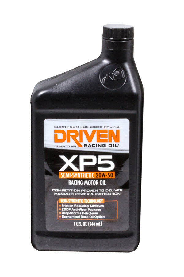 Motor Oil - XP5 - 20W50 - Semi-Synthetic - 1 qt Bottle - Each