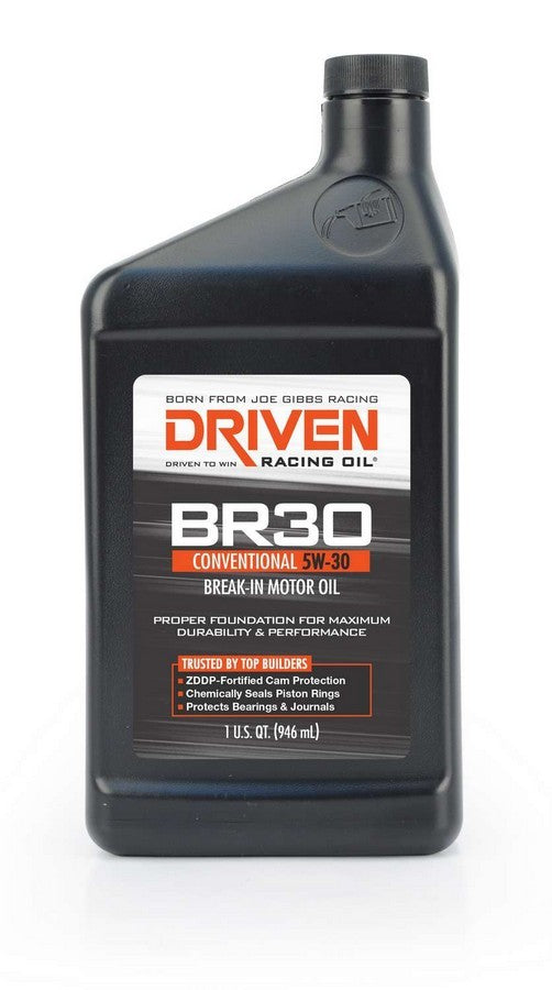 Motor Oil - BR30 Break-In - High Zinc - 5W30 - Conventional - 1 qt Bottle - Each