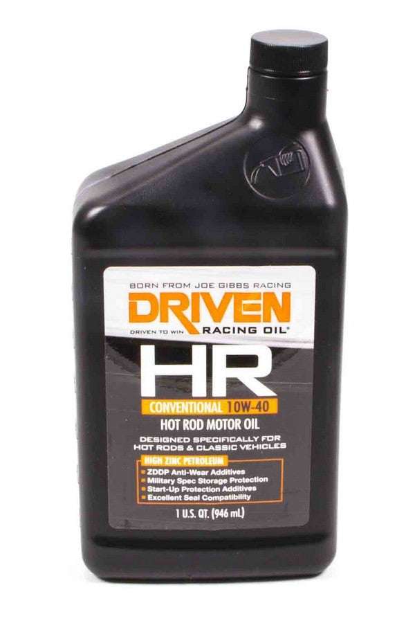 Motor Oil - HR - 10W40 - Conventional - 1 qt Bottle - Each