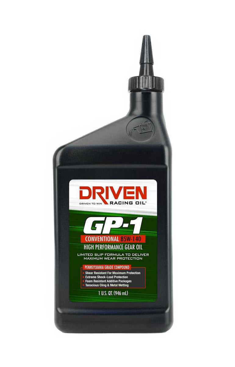 Gear Oil - GP-1 - 85W140 - Conventional - 1 qt Bottle - Each
