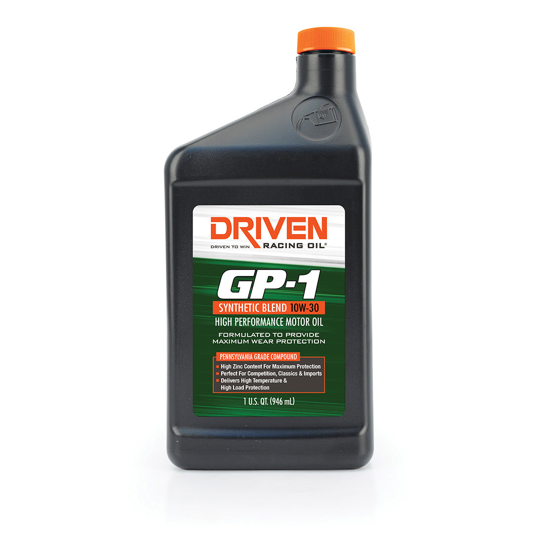 Motor Oil - GP-1 - 10W30 - Semi-Synthetic - 1 qt Bottle - Each