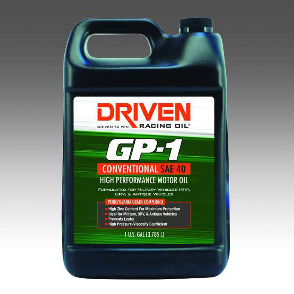 Motor Oil - GP-1 High Performance - 40W - Conventional - 1 gal Jug - Each