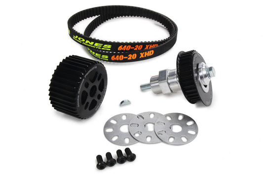 Pulley Kit - HTD Belt - Aluminum - Small Block Chevy - Kit