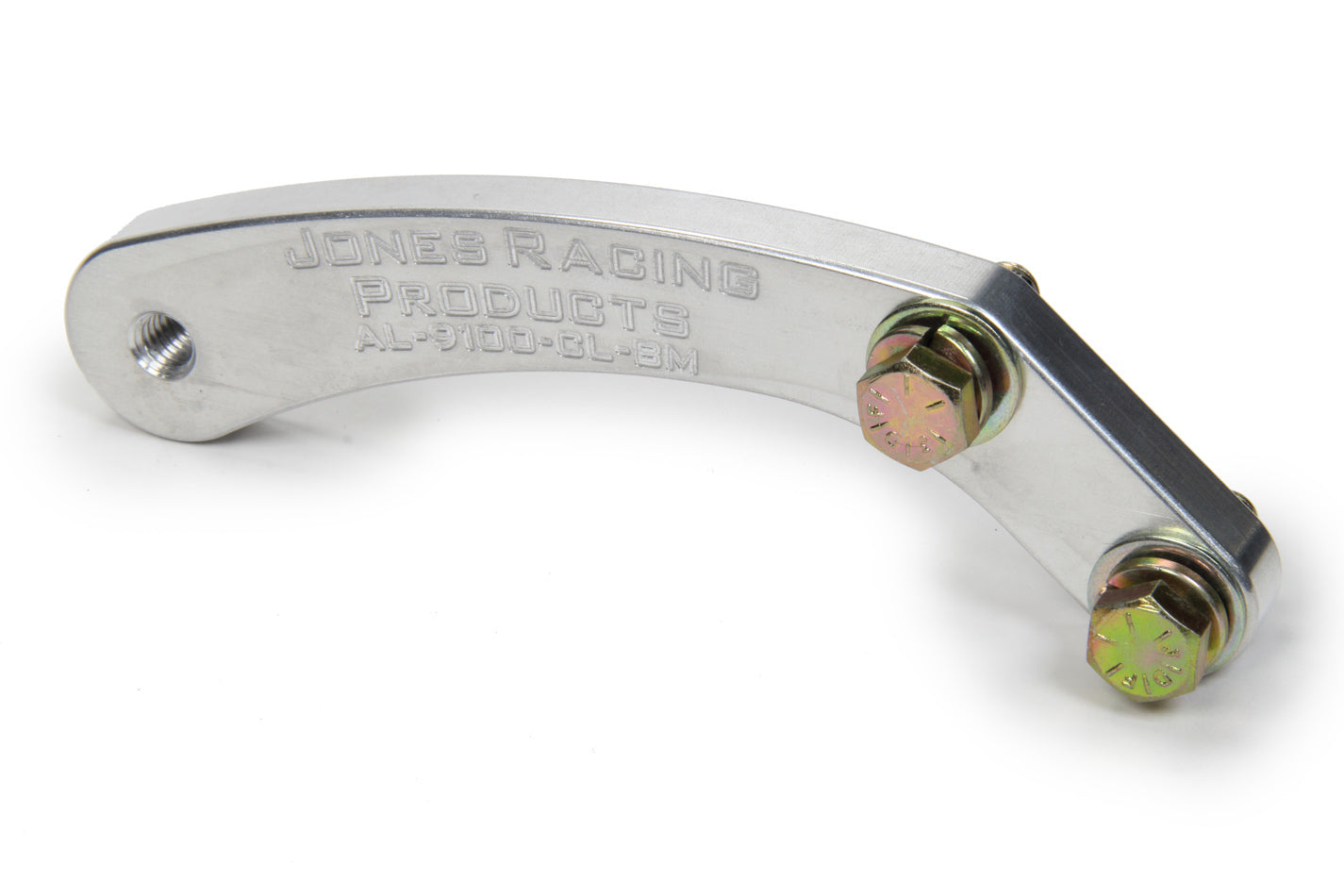 Alternator Bracket - Driver Side - Rear Support - Mid Mount - Block Mount - Aluminum - Natural - Short Water Pump - Small Block Chevy - Kit