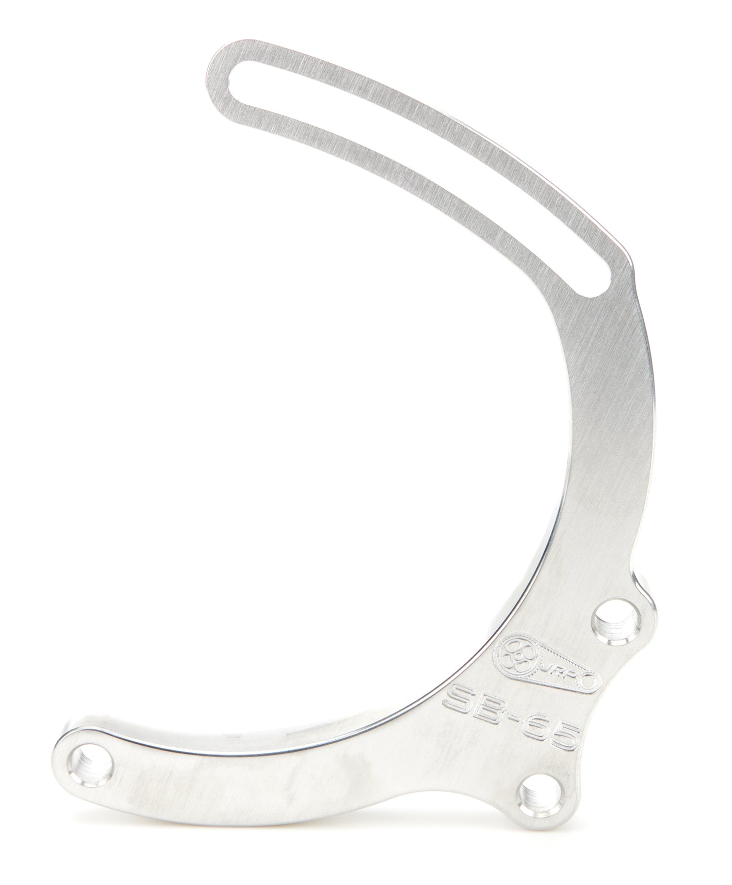 Alternator Bracket - Driver Side - Mid Mount - Water Pump Mount - Aluminum - Natural - Short Water Pump - 65 / 85 amps Alternators - Small Block Chevy - Kit