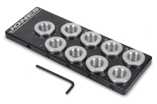 Spark Plug Indexer - 14 mm Flat / Tapered Plugs - Plastic - Aluminum - Black Anodized - Each