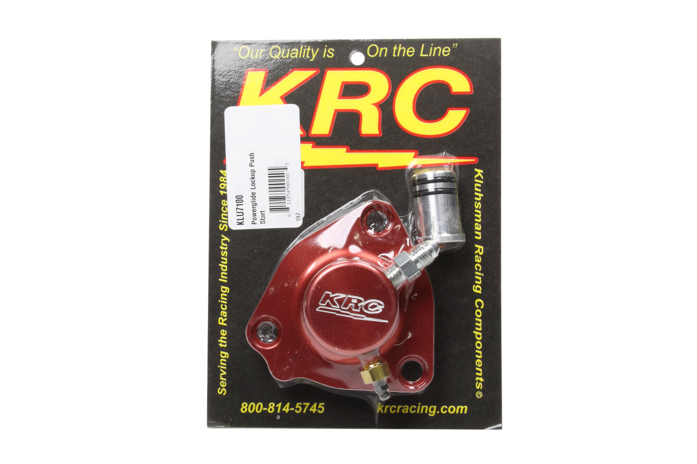 Powerglide Lockup - Push Start - Aluminum - Red Anodized - Powerglide - Kit