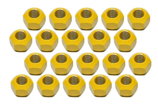 KRP Lugnuts, Set of 20, PFTE Coated, Reflective Yellow