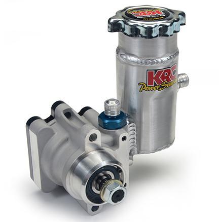 Power Steering Pump - Pro-Series III - 1600 psi - Bolt-On Tank - Aluminum - Natural - Universal - Each