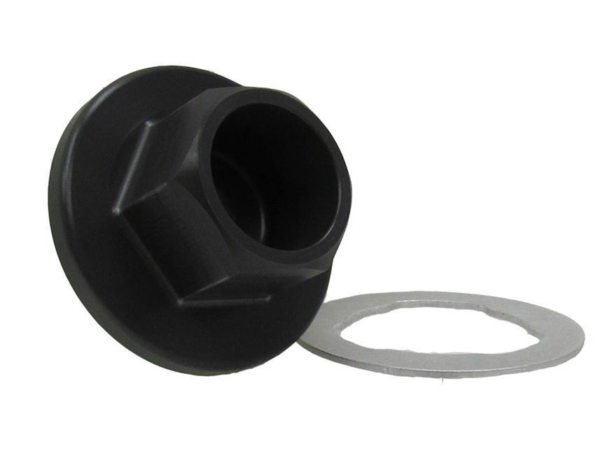 Crankshaft Turning Tool - 1-1/8 in Hex Drive - Aluminum - Black Anodized - KRC R-Lock Mandrel System - Each