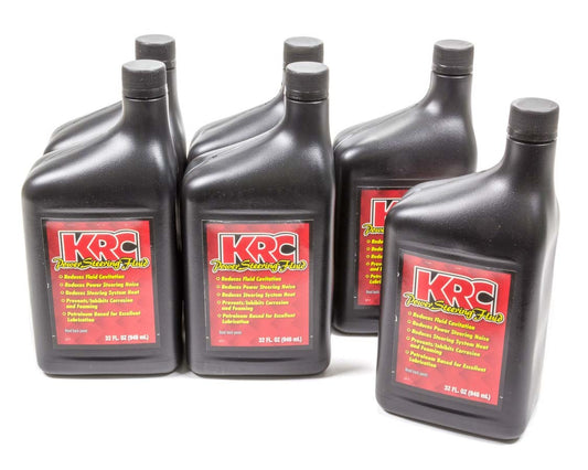 Power Steering Fluid - Conventional - 1 qt Bottle - Set of 6