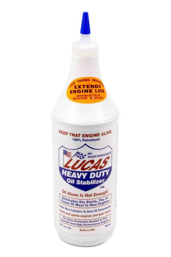 Motor Oil Additive - Heavy Duty Oil Stabilizer - Conventional - 1 qt Bottle - Each