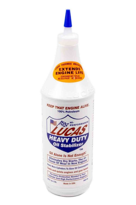 Motor Oil Additive - Heavy Duty Oil Stabilizer - Conventional - 1 qt Bottle - Each