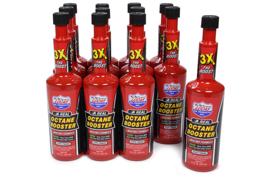 Fuel Additive - Octane Booster - 15 oz Bottle - Gas - Set of 12