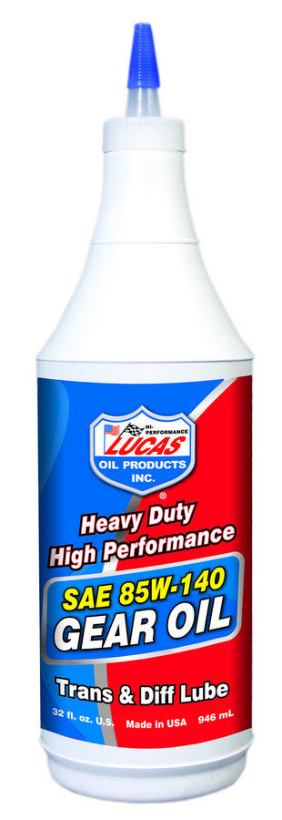 Gear Oil - Heavy Duty - 85W140 - Limited Slip Additive - Conventional - 1 qt Bottle - Each