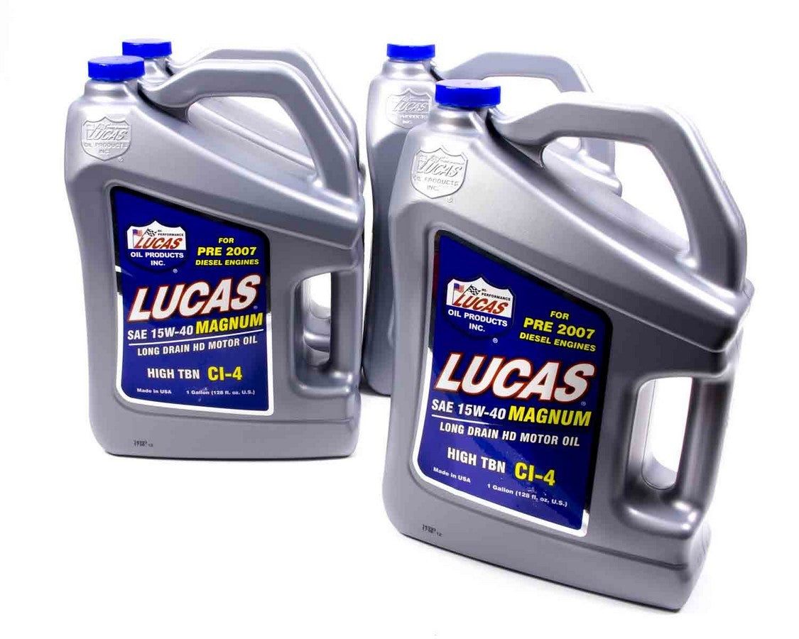 Motor Oil - Magnum - 15W40 - Conventional - 1 gal Jug - Set of 4