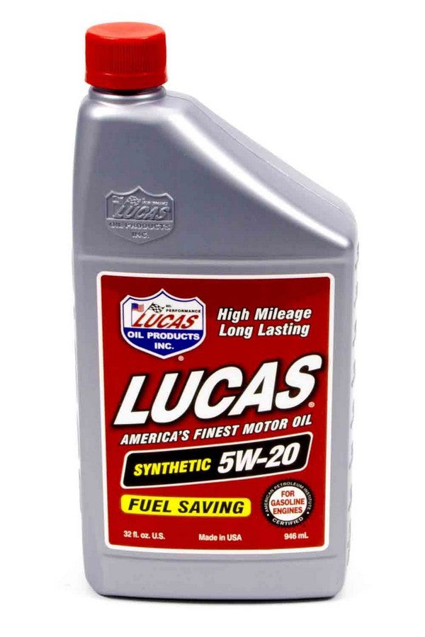 Motor Oil - 5W20 - Synthetic - 1 qt Bottle - Each