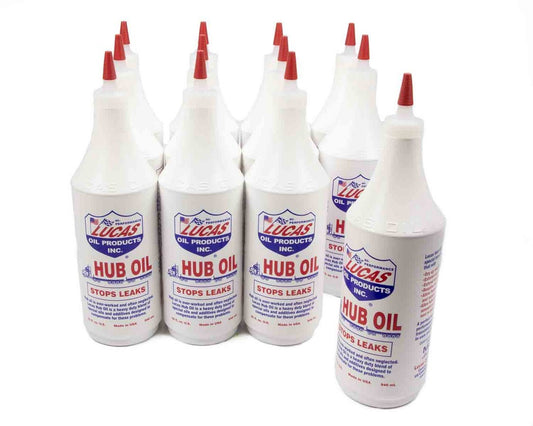 Gear Oil - Hub Oil - 250W - Conventional - Steering Axles / Trailer Hubs - 1 qt Bottle - Set of 12