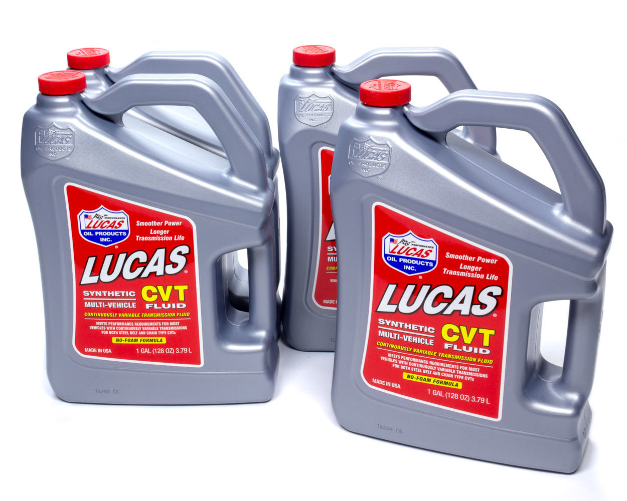 Transmission Fluid - Multi-Vehicle - CVT - Synthetic - 1 gal Jug - Set of 4