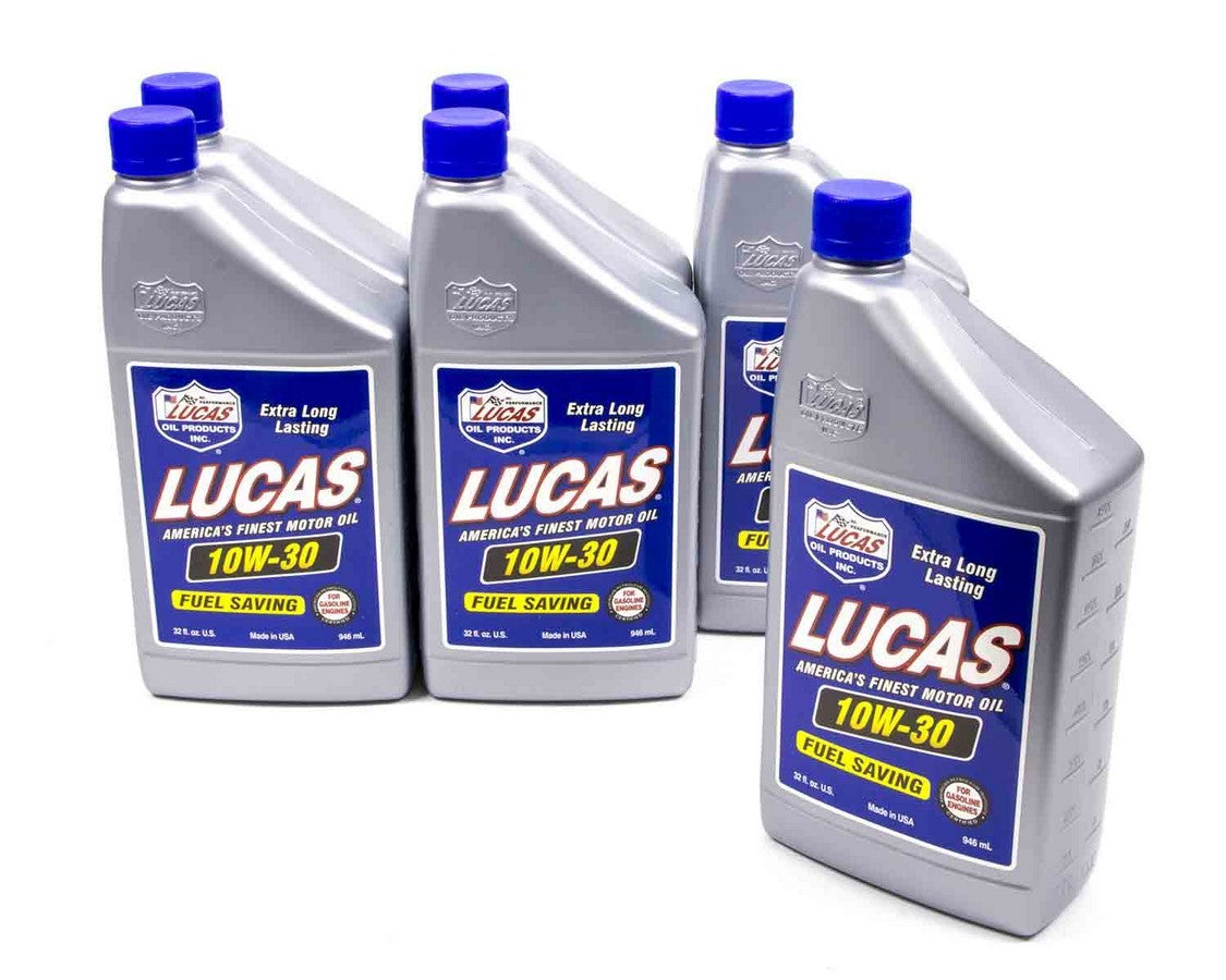 Motor Oil - High Performance - 10W30 - Conventional - 1 qt Bottle - Set of 6