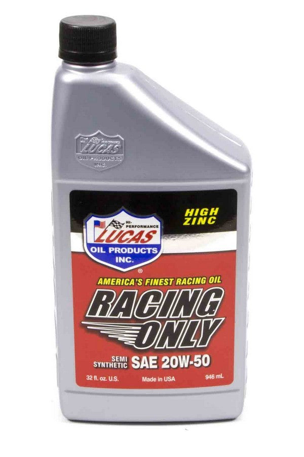 Motor Oil - Racing - 20W50 - Semi-Synthetic - 1 qt Bottle - Each