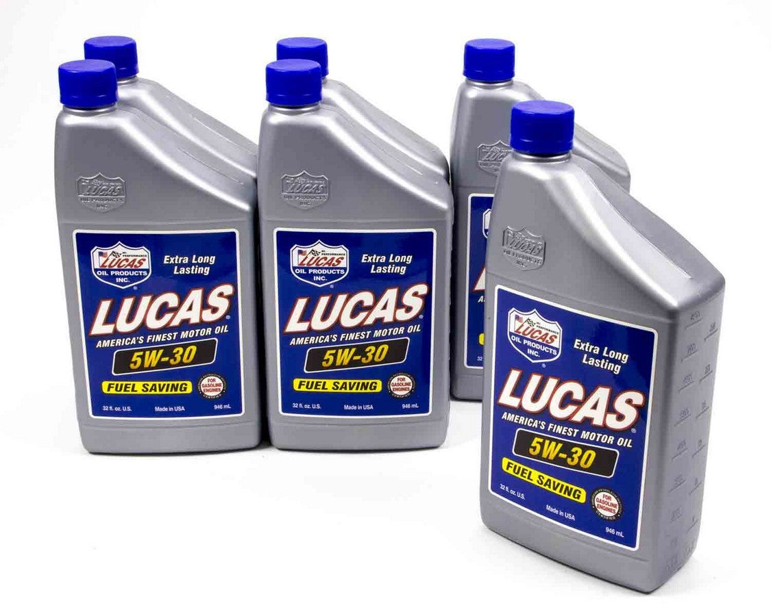 Motor Oil - High Performance - 5W30 - Conventional - 1 qt Bottle - Set of 6
