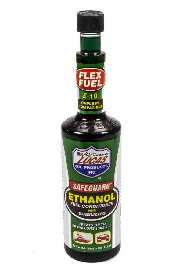 Fuel Additive - Safeguard Ethanol Fuel Conditioner and Stabilizer - System Cleaner - Stabilizer - Corrosion Inhibitor - 16 oz Bottle - Ethanol - Each