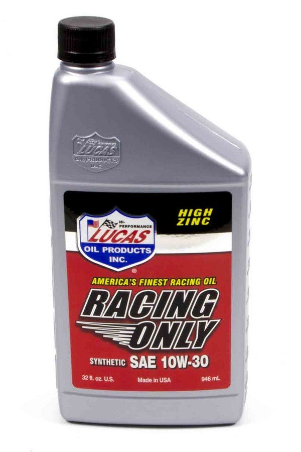 Motor Oil - Racing - 10W30 - Synthetic - 1 qt Bottle - Each